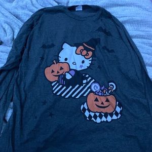 hello kitty halloween tshirt